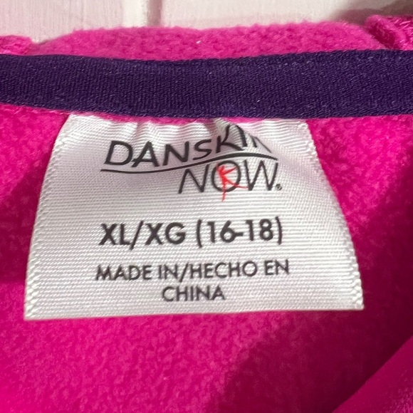 Women’s pink sweater sweatshirt pullover hoodie XL 16–8‎ dri-more Danskin Now - Picture 5 of 8